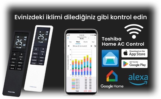Toshiba Shorai Curve Klima Kumandası